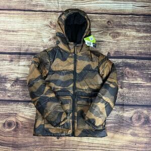 New DSG Boys Insulated Jacket Coat DICKS SPORTING GOODS Size Medium Dot Camo